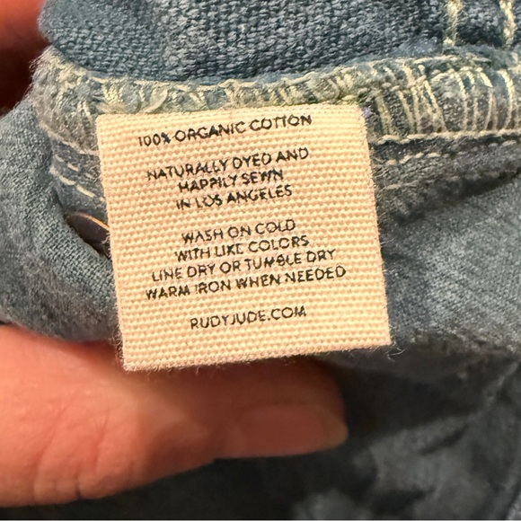 Rudy Jude Canvas Roper Jeans - Sea - New with Tags - Picture 4 of 6